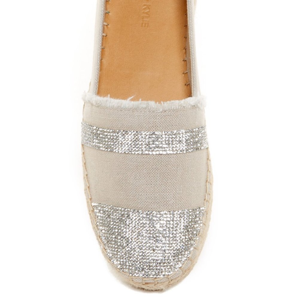 Kendall & Kylie JULES Jewel Espadrille Flats NEW - Picture 2 of 10